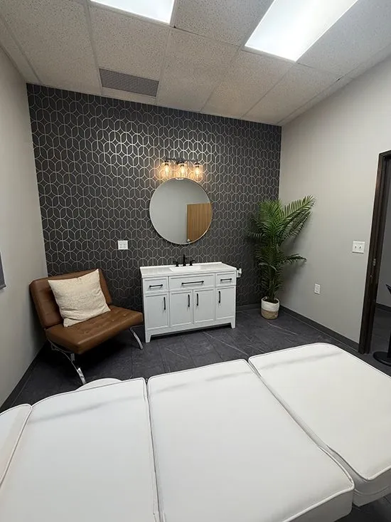 Private lash application room at Lashes by Lexi — 1746 Grant Street NW, Suite 102, Faribault, MN